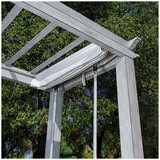 Abierto Pergola Swing Gray