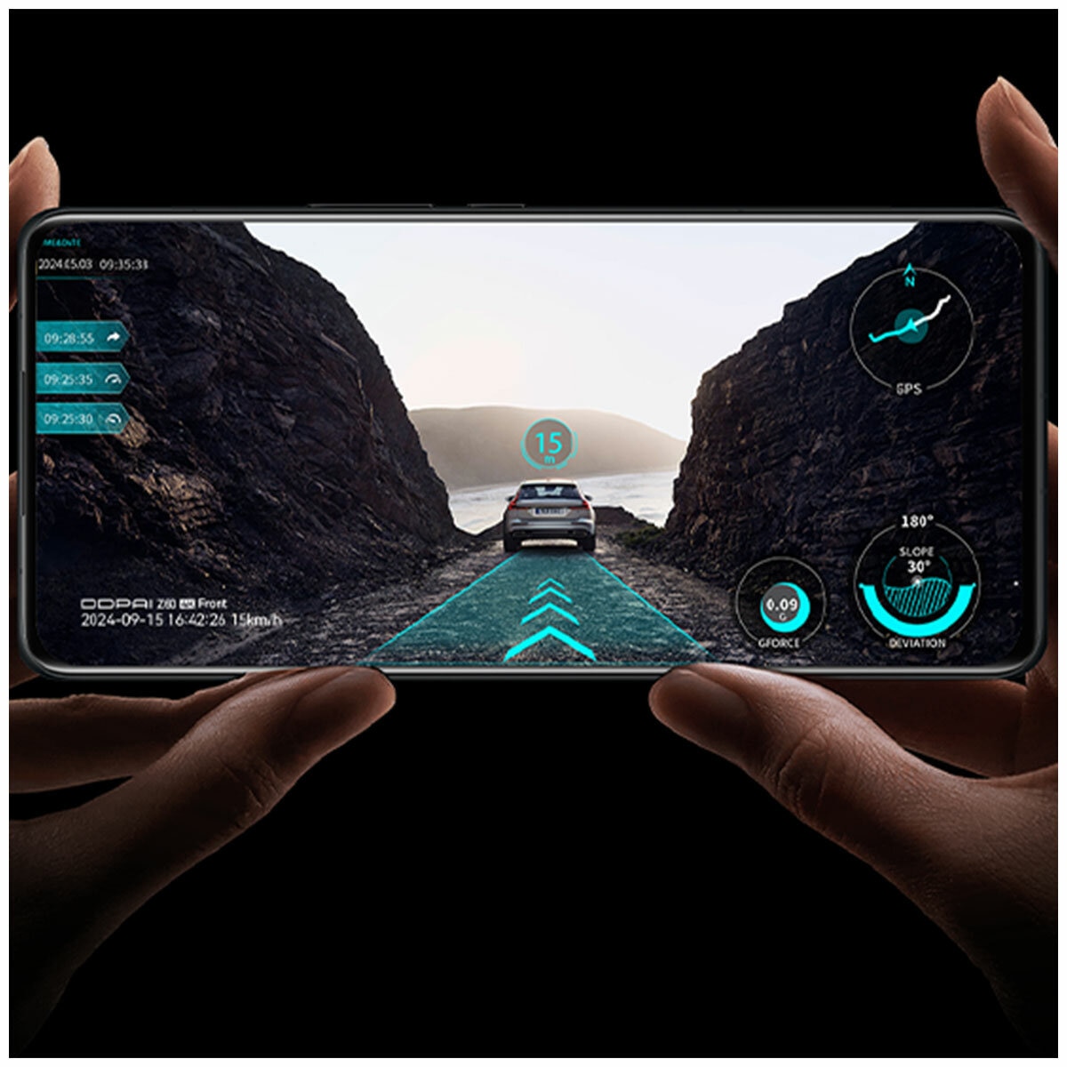 DDPAI Z60 Total Vision - 3 Channel Dash Cam