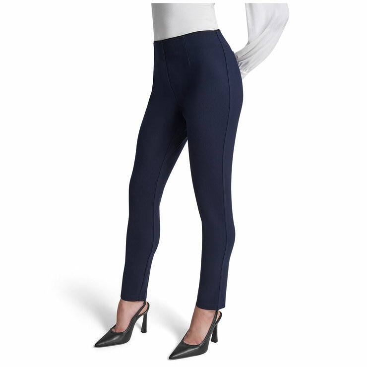 DKNY Women's Slim Leg Ponte Pant
