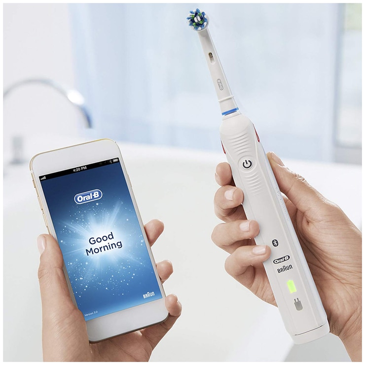 Oral B Smart 5000 Dual Handle Electric Toothbrush Costco
