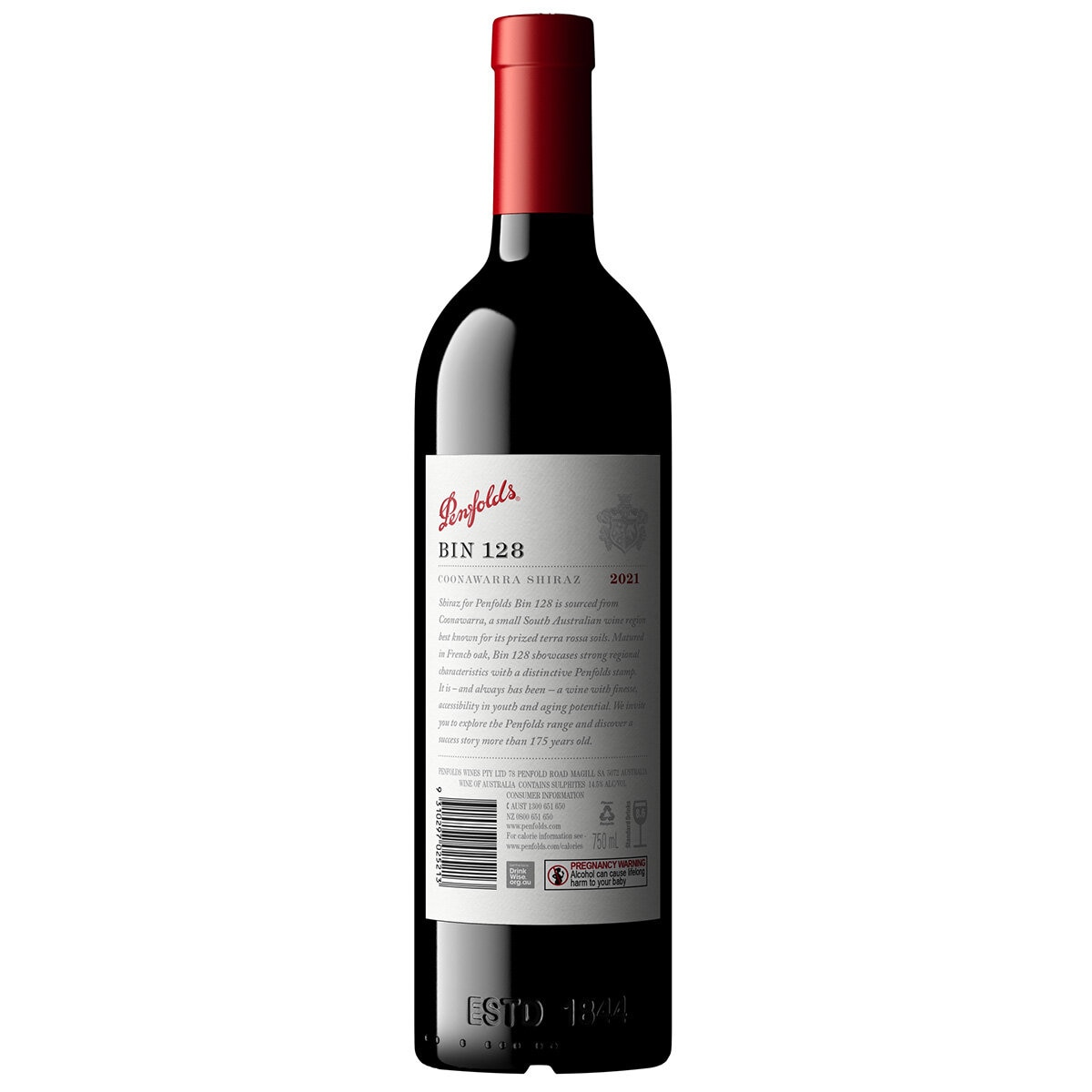 Penfolds Bin 128 Shiraz 2021 750ml