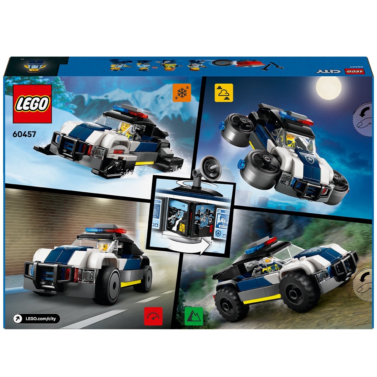 LEGO Custom Police Car Garage 60457