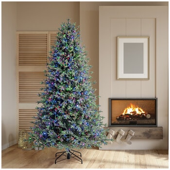 Pre-Lit Aspen Artificial Christmas Tree 2.29m