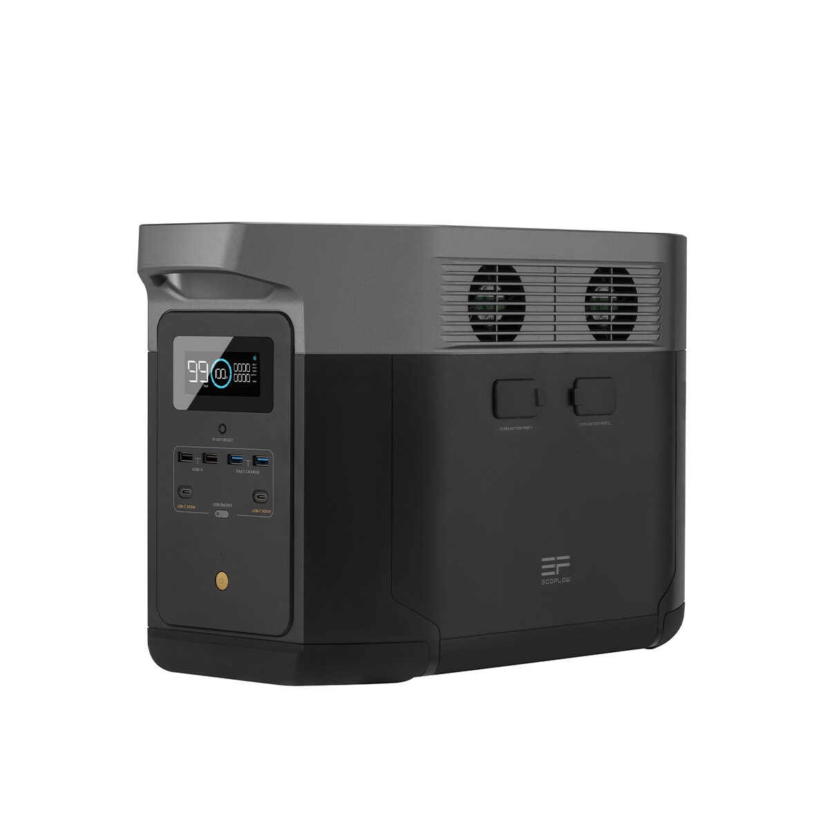 EcoFlow Delta Max 1600 Power Station + 220W Solar Panel Bundle