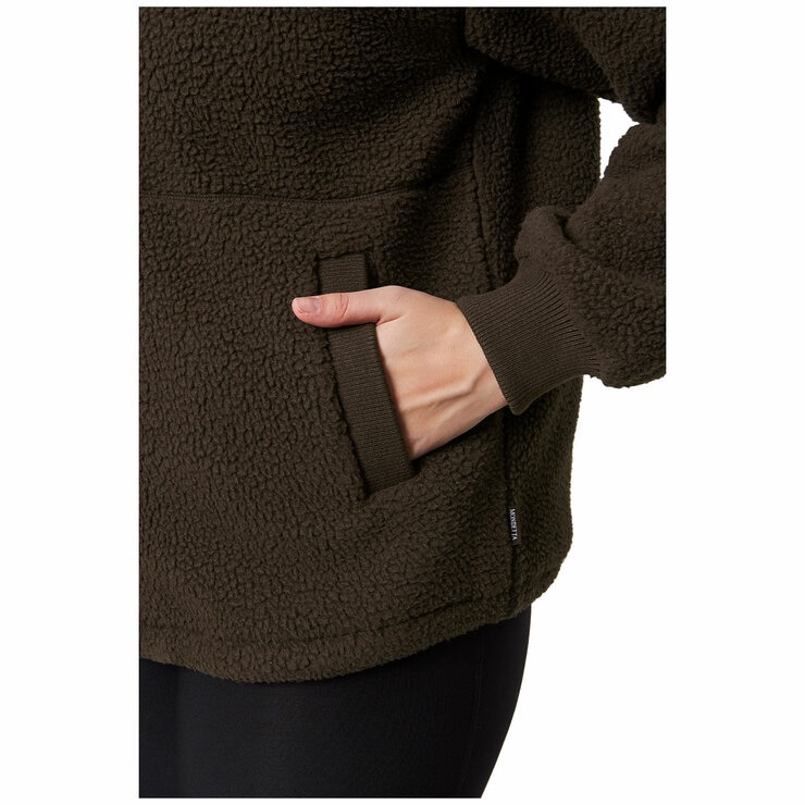 Mondetta Womens Sherpa Full Zip Fleece Jacket