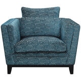 Moran Florence Fabric Chair 2 pack Teal