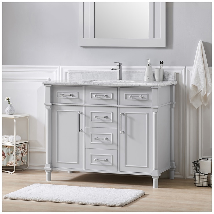 OVE Duchess 1067mm Dove Grey Vanity Costco Australia