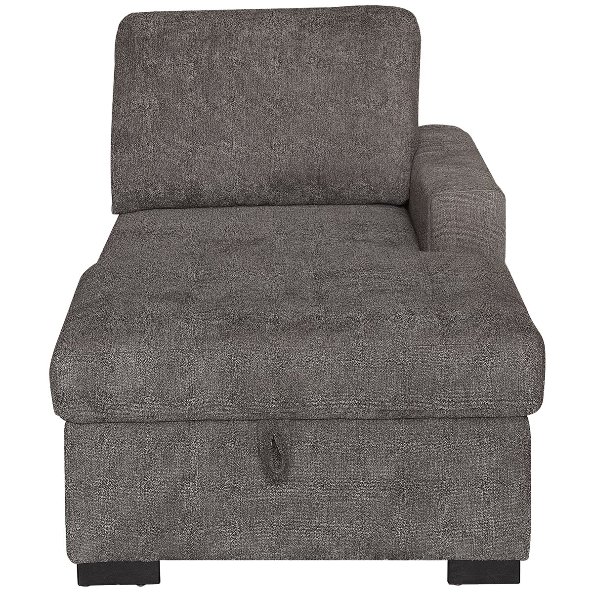 Pulaski Sectional With Double Storage Chaise With Pullout Sleeper