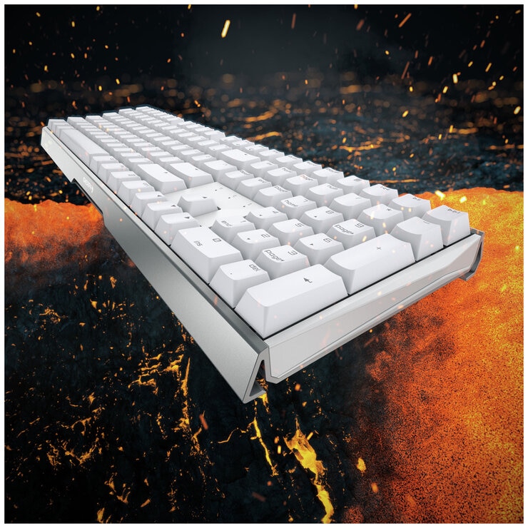 Cherry MX 3.0S NBL Gaming Keyboard White with Blue Switch G80-3870LSAEU-0