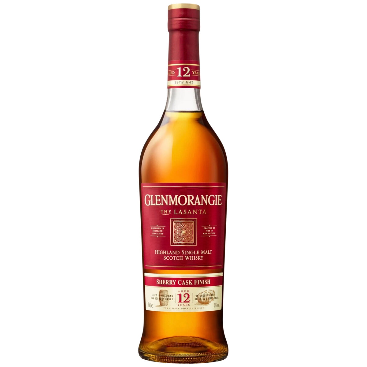 Glenmorangie Lasanta Single Malt Scotch Whisky 700ml