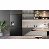 Hisense 632L Side By Side Fridge Black HRSBS633BW Hisense 632L Side By Side Fridge Black HRSBS633BW