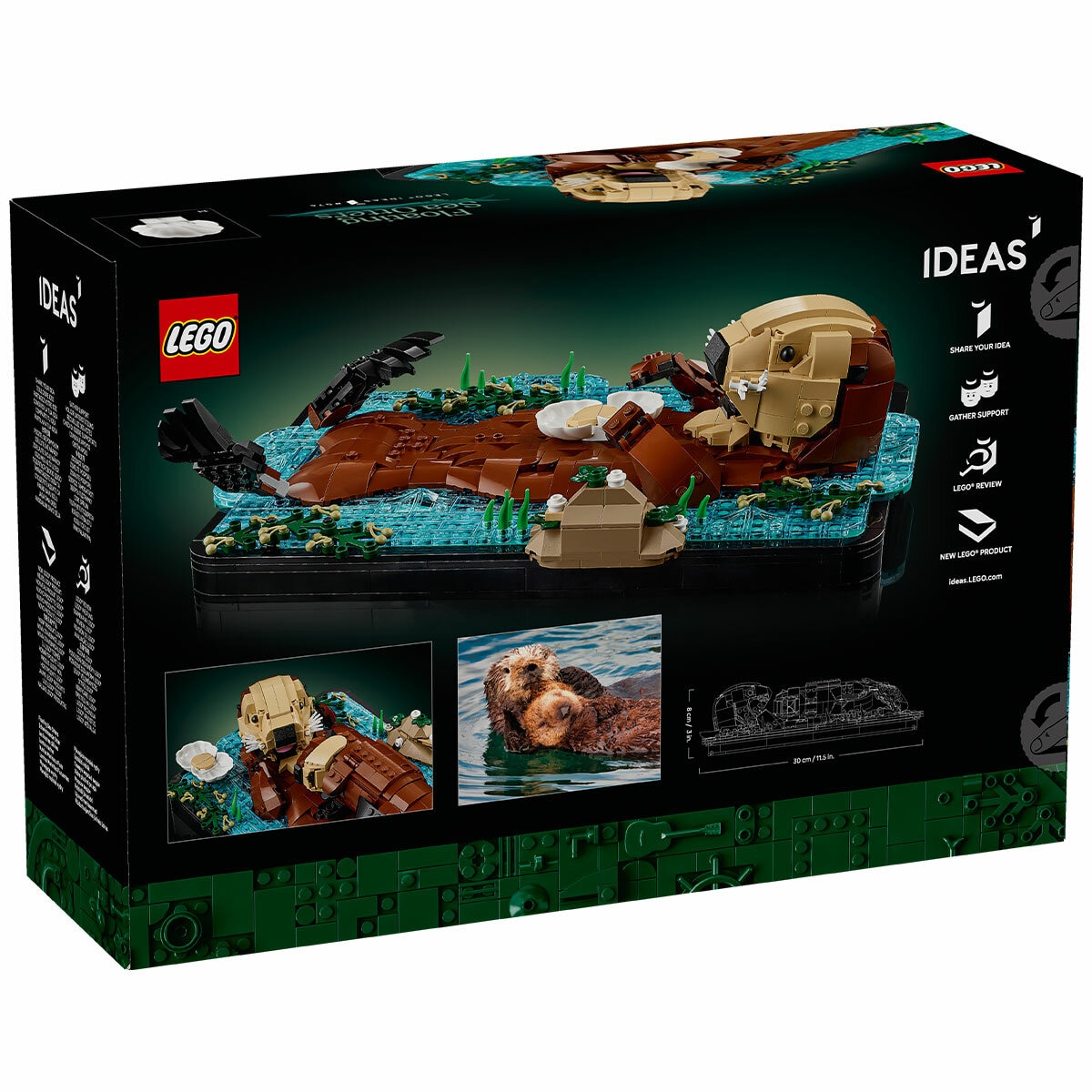 LEGO Ideas Floating Sea Otters Building Set 21366