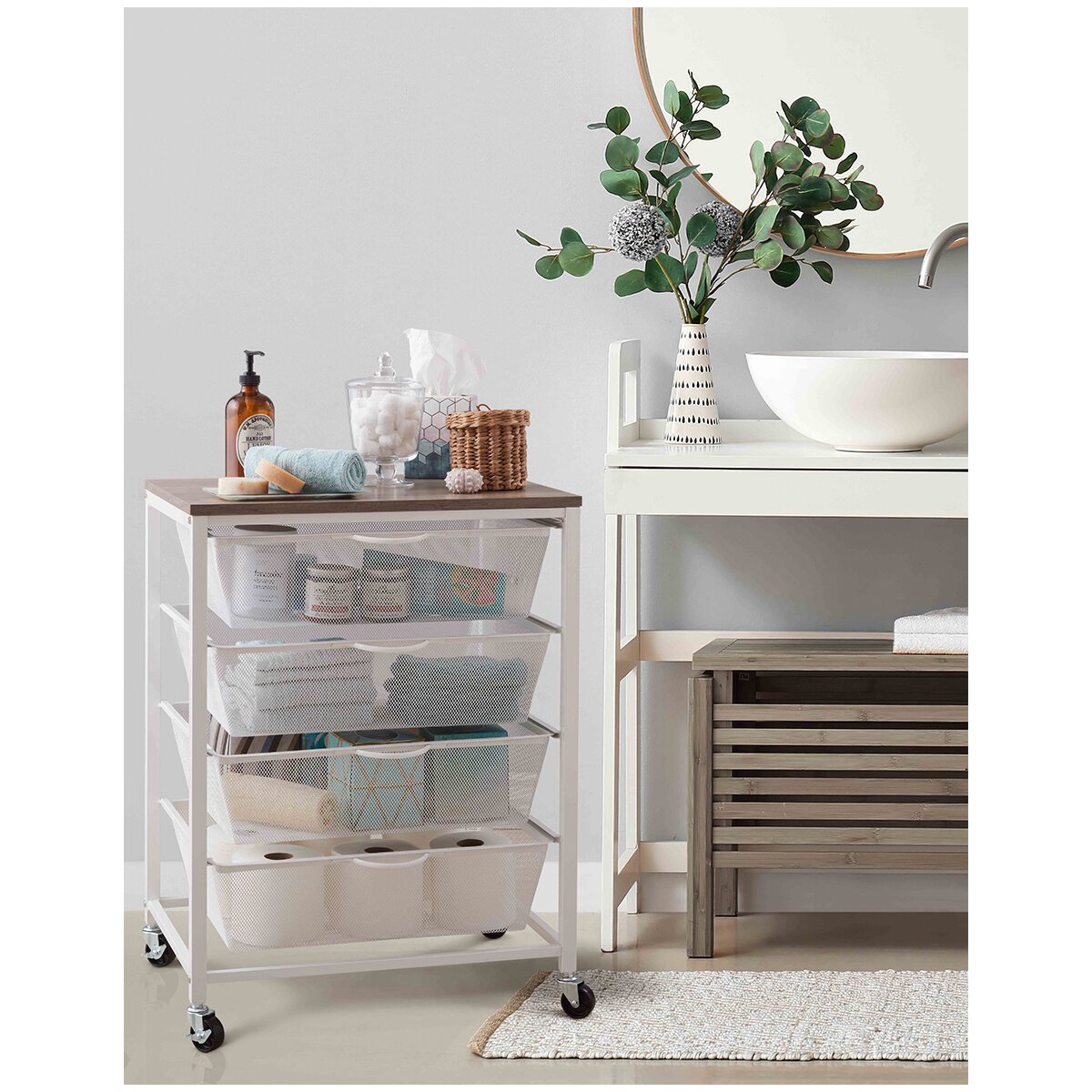 Edifice Mesh Basket Organiser