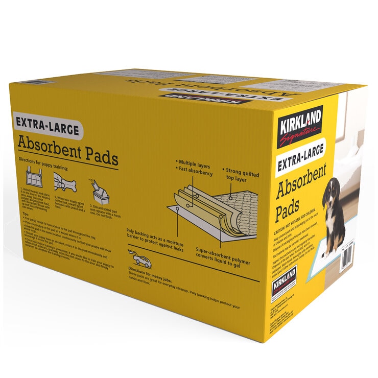 Kirkland Signature Absorbent Pads 100 Count