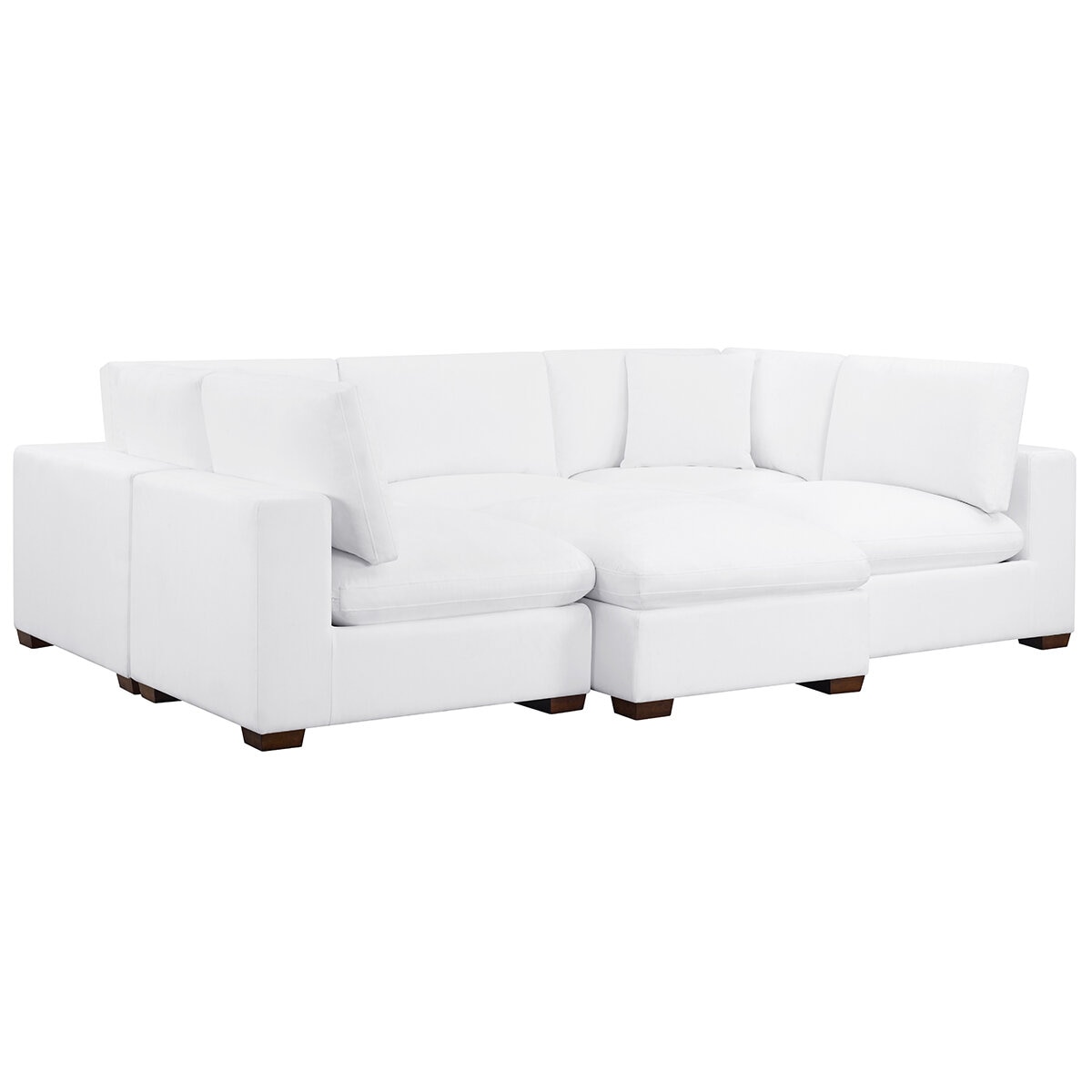 Thomasville Lowell 8 Piece Modular Fabric Sectional