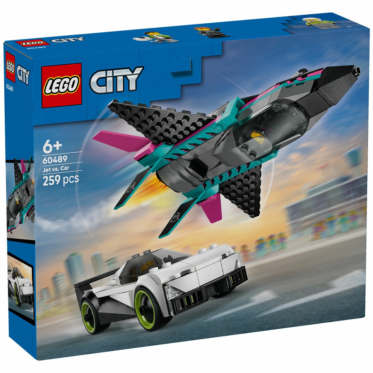 LEGO City Jet vs. Car 60489 LEGO City Jet vs. Car 60489