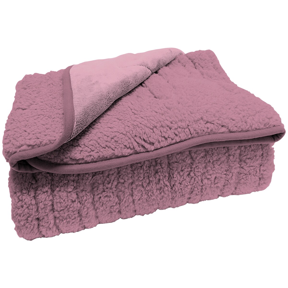 Onkaparinga Home Reversible Heated Throw Purple Costco Australia