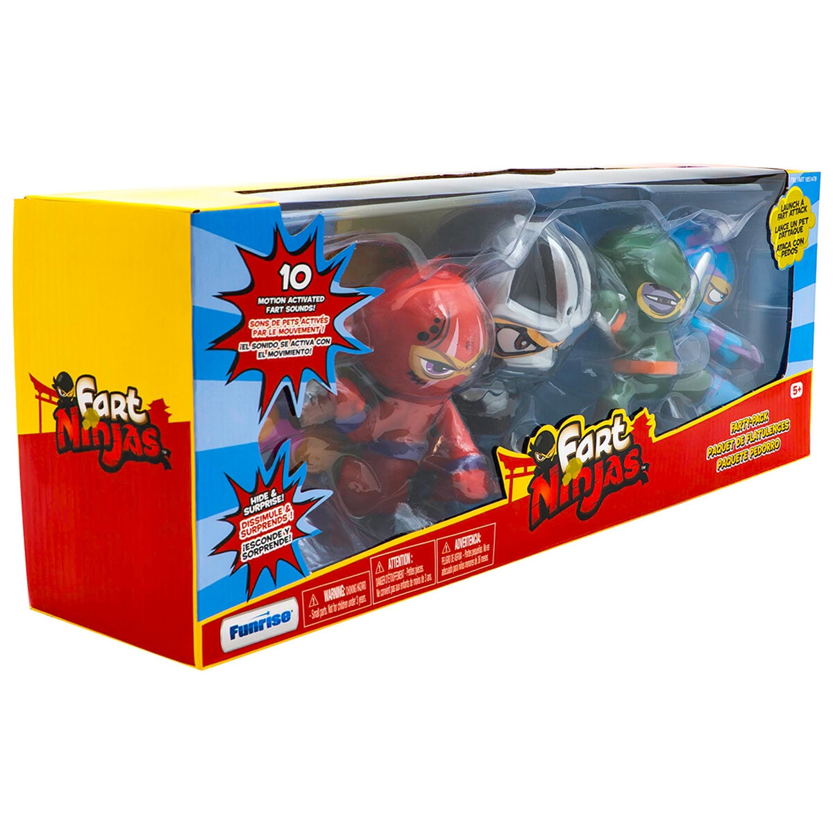Funrise Fart Ninjas 5 Pack Farty Pack Funrise Fart Ninjas 5 Pack Farty Pack