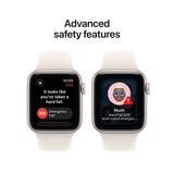 Apple Watch SE 3 Starlight Aluminium Case With Starlight Sport Band