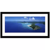 Ken Duncan Whitsundays QLD Black Framed Print 161 x 85.8 cm