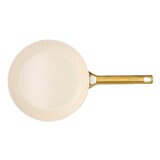 GreenPan Ceramic Non-Stick Frypan 2 Piece Set 26cm and 30cm Cream White