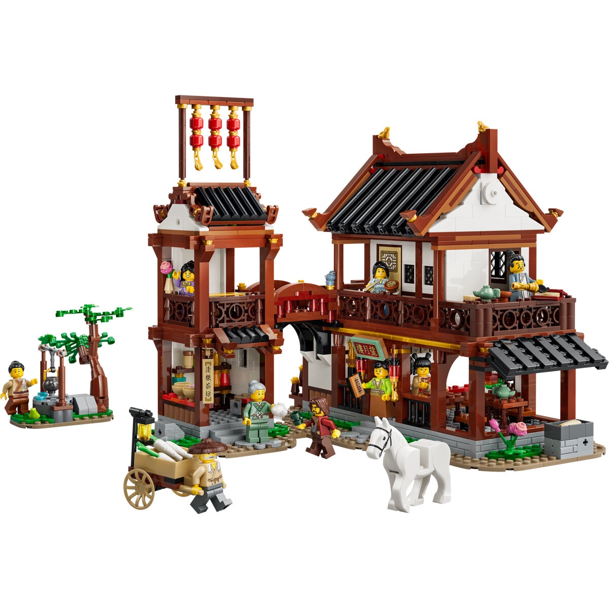 LEGO Chinese Festivals Ancient Moon-Gazing Inn Building Set 80121 LEGO Chinese Festivals Ancient Moon-Gazing Inn Building Set 80121