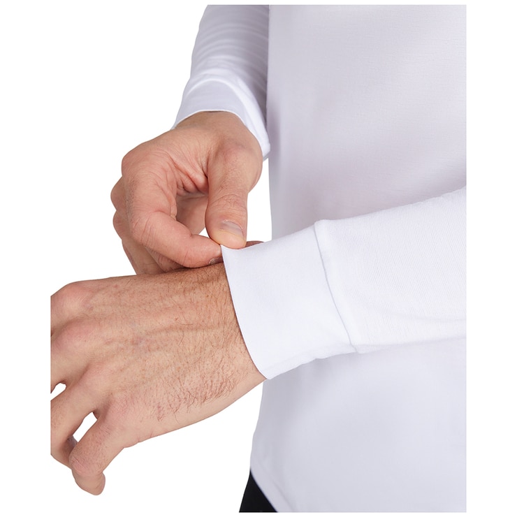 32 Degrees Men's Heat Tees  2 Pack - White/Charcoal