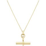 14KT Yellow Gold Tube Pendant