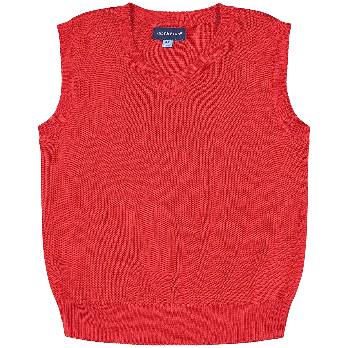 Andy & Evan 2pc Boys Set Jumper - Red/Grey