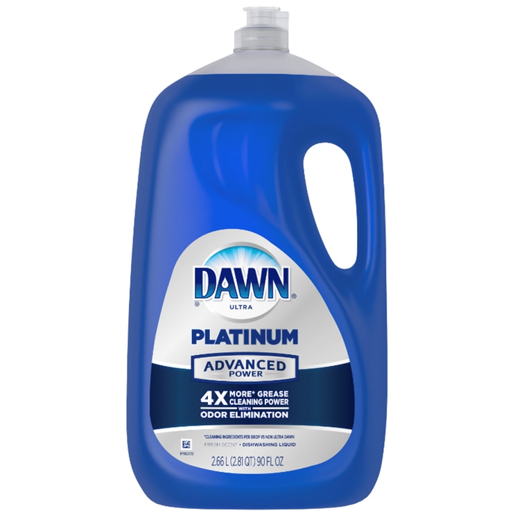 Dawn Platinum Advanced Power Dishwashing Liquid 2 x 2.66L Costco Australia