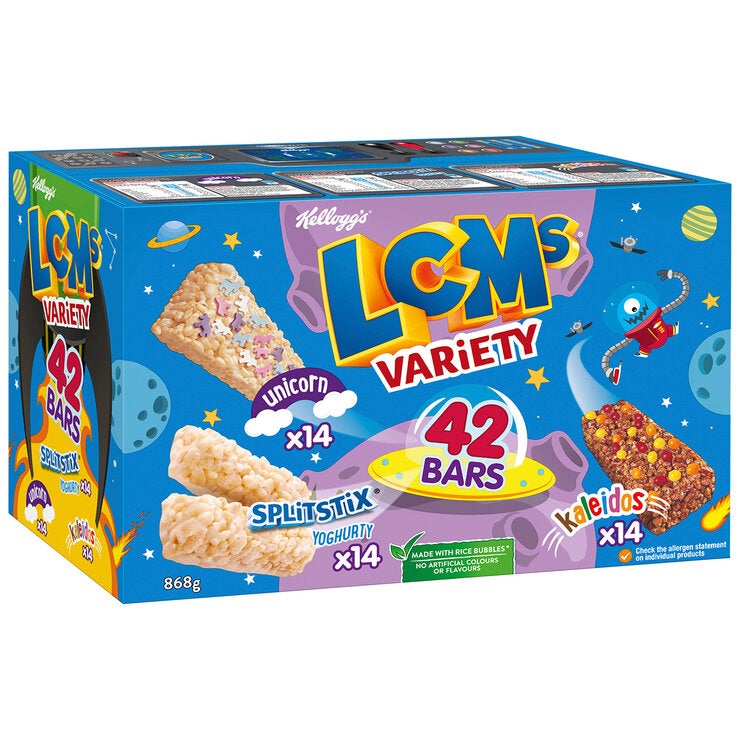 Kellogg's LCMs Variety Pack 42 x 20g Kellogg's LCMs Variety Pack 42 x 20g