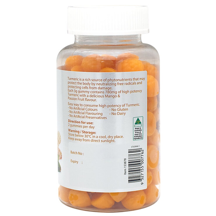 True Blue Turmeric Gummy 300g True Blue Turmeric Gummy 300g