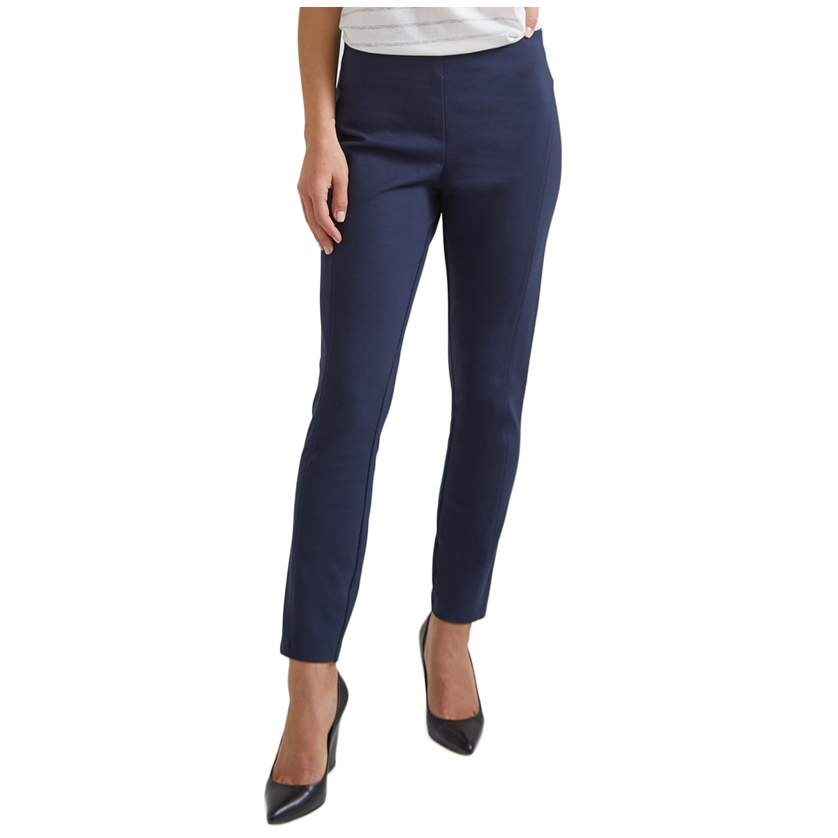 SABA Women's Ponte Pant Navy | Costco 