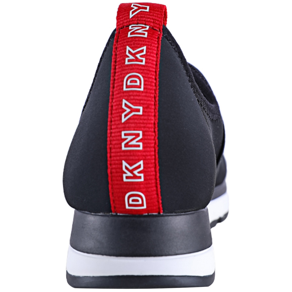 DKNY Women's Slip On Shoe - Red/Black