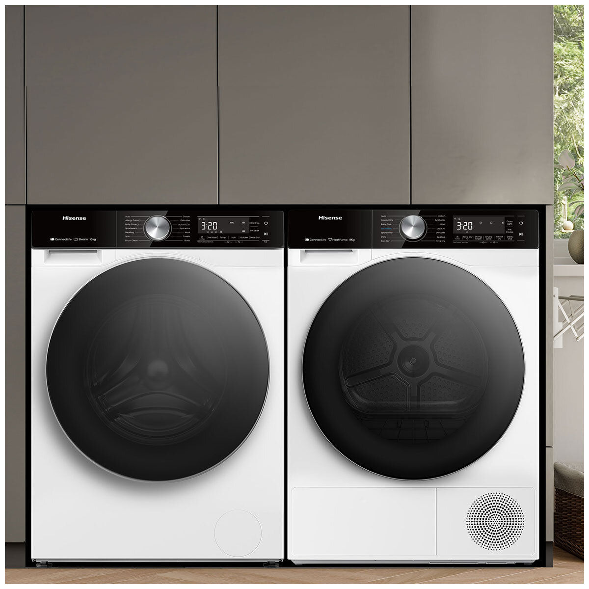 Hisense 10kg Front Load Washing Machine White HWFS1015E