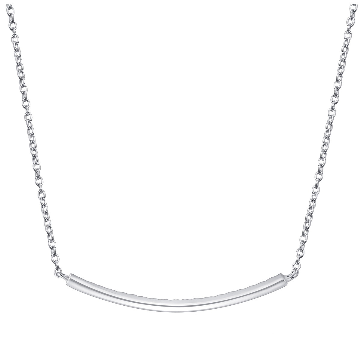 0.15ctw Diamond Curve Necklace