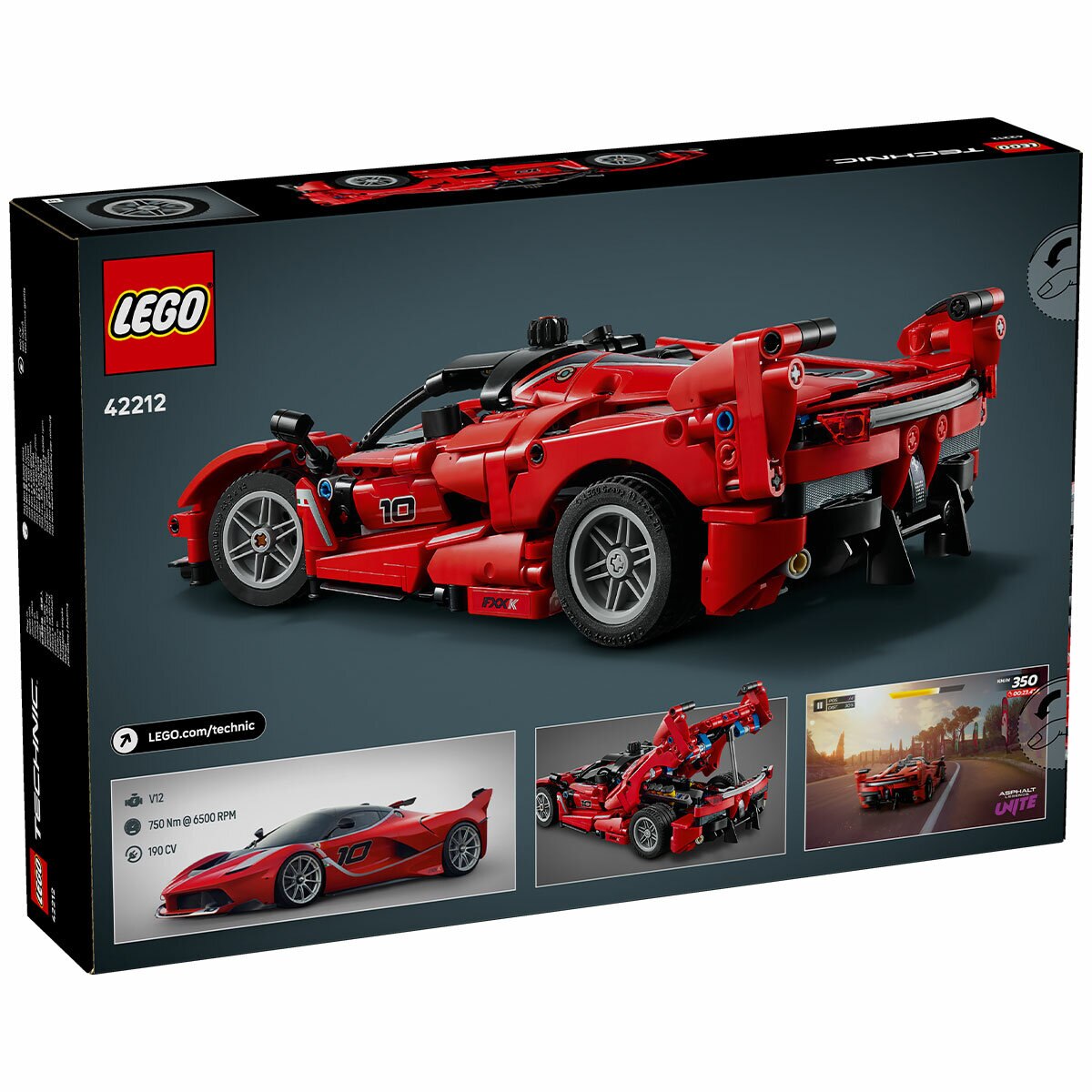LEGO Technic Ferrari FXX K Model 42212/
