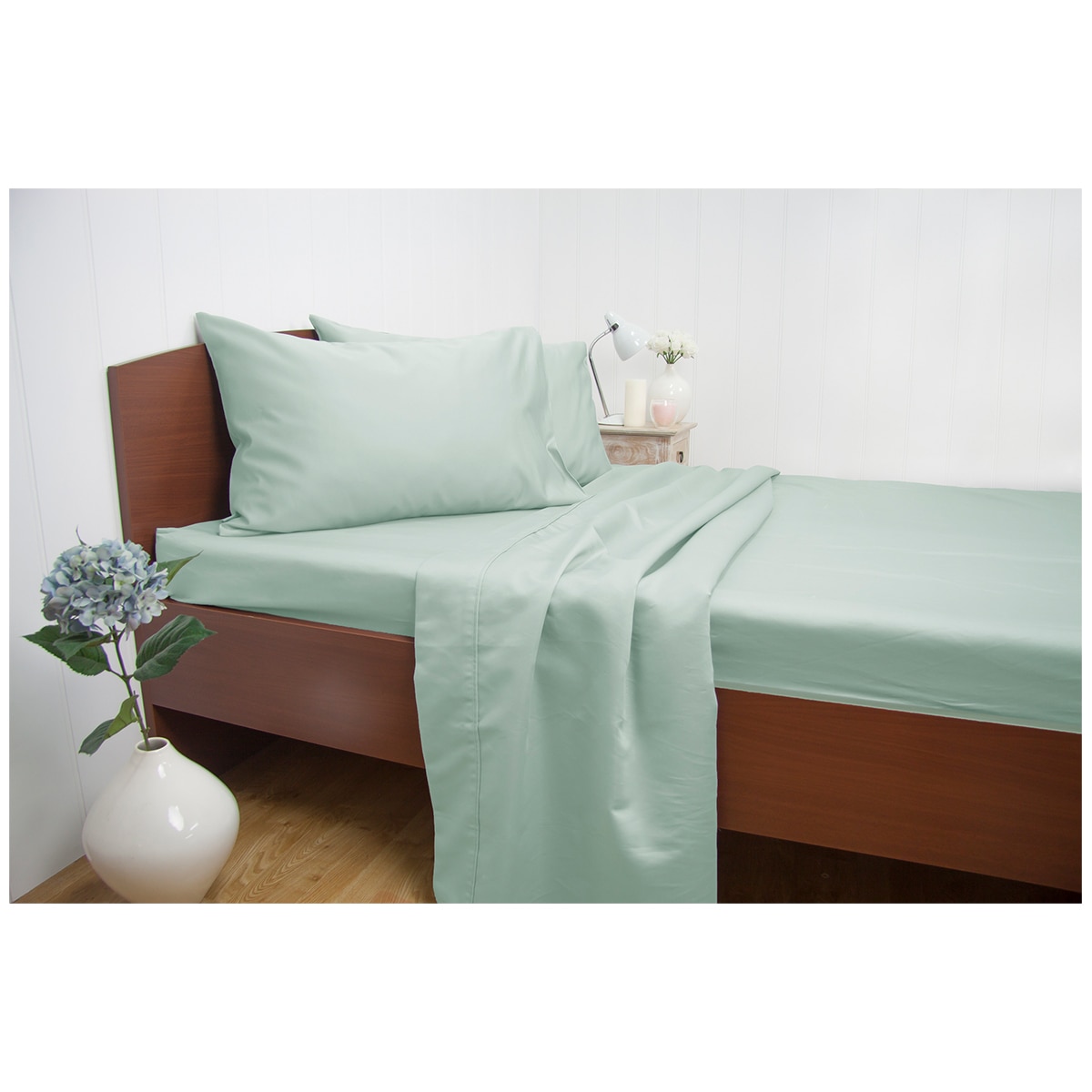 Ardor 1500TC Cotton Rich Sheet Sets Queen - Mint