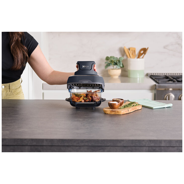 Ninja Crispi 4-in-1 Portable Glass Air Fryer FN101GYANZ
