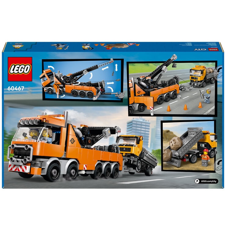 LEGO Heavy-Duty Recovery Tow Truck with Crane 60467