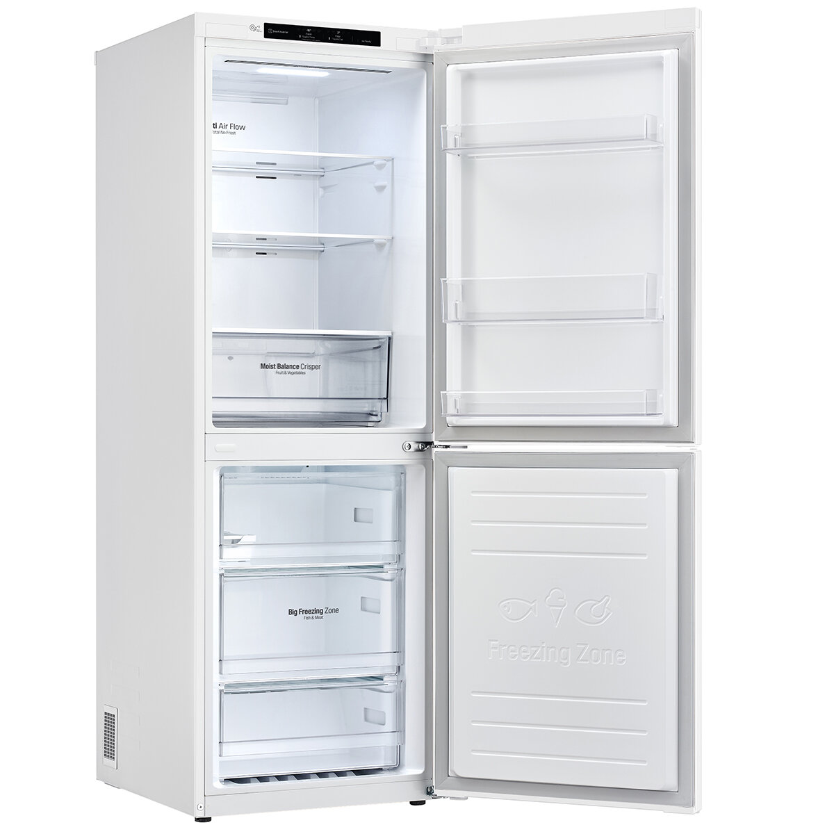 LG 306L Bottom Mount Fridge White GB-335WL