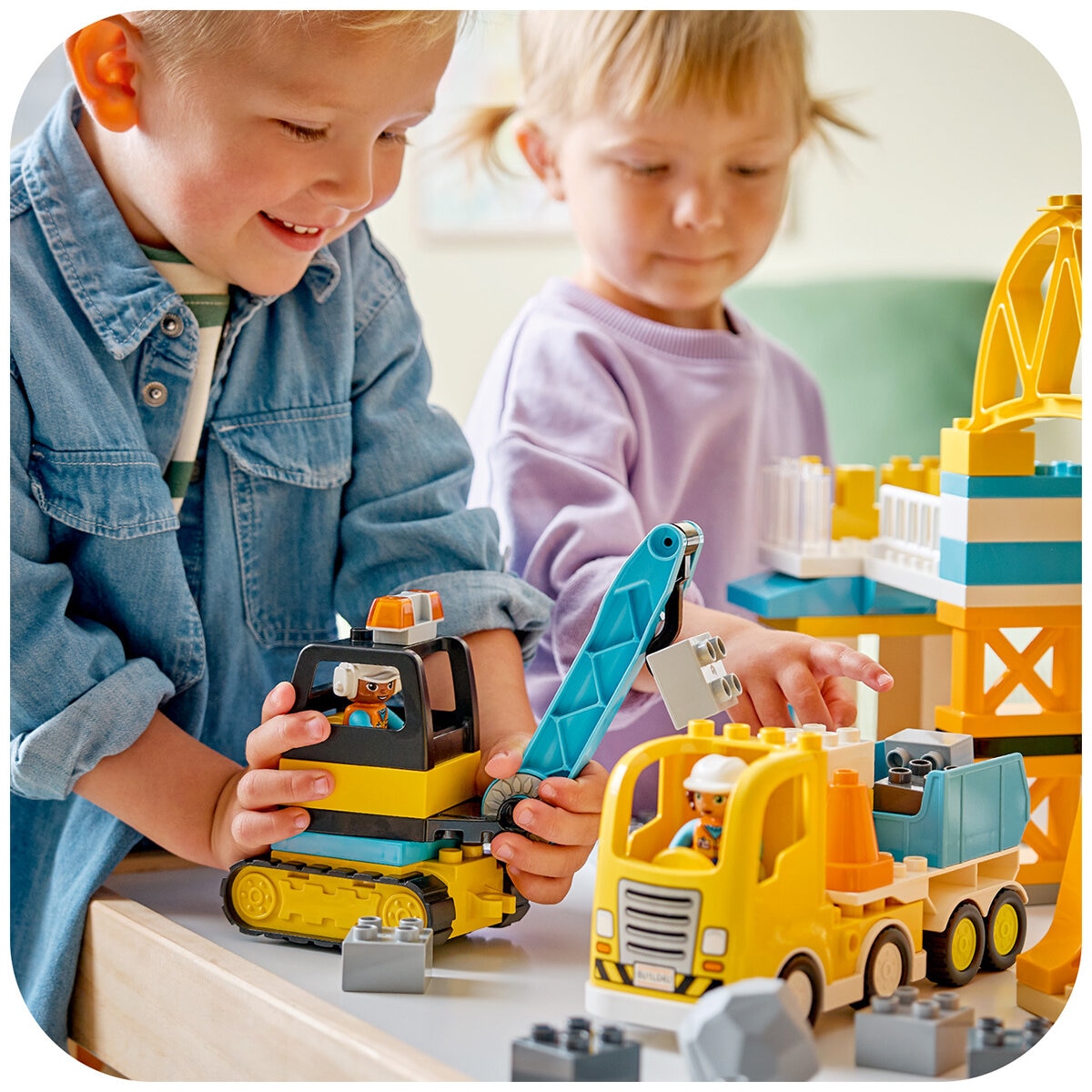 LEGO DUPLO 3 In 1 Construction Site And Vehicles 10476