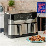 Jamie Oliver By Tefal Dual Drawer Air Fryer EY905J