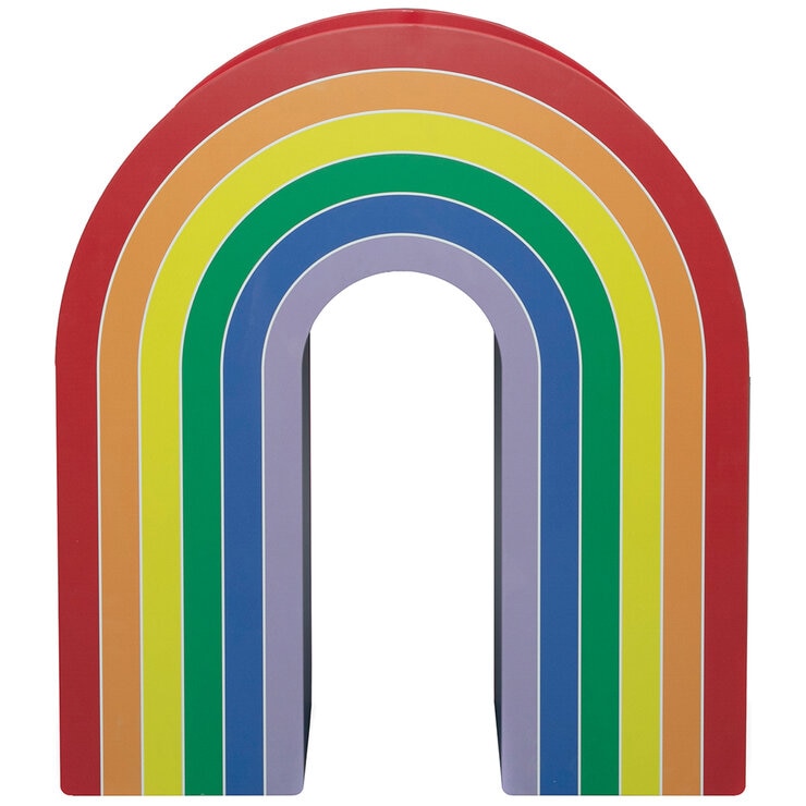 Delta Children Rainbow Bookcase