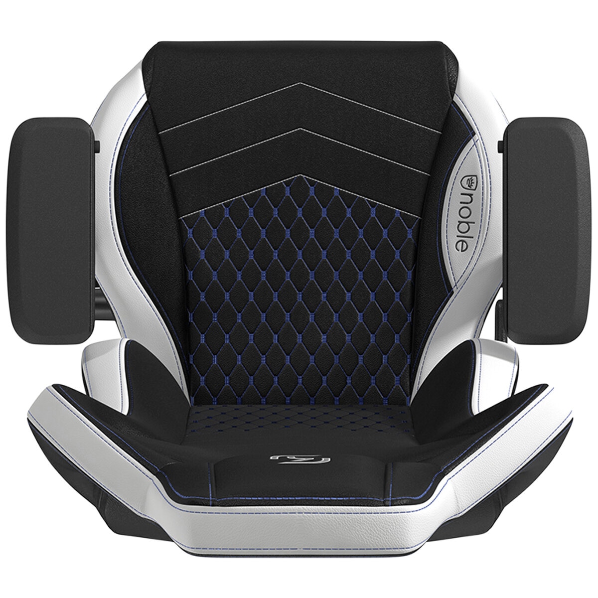 NobleChairs Epic Series SK Gaming Chair Black Blue White
