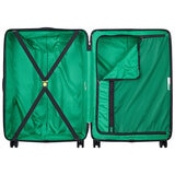 Delsey Benetton 3 Piece Luggage Set Green