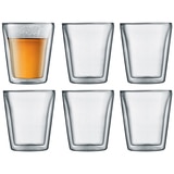 Bodum Canteen Double Wall Glass 200ml 6 pieces