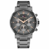 Tommy Hilfiger Tyson Grey Dial Grey Steel Men's Watch 1710711