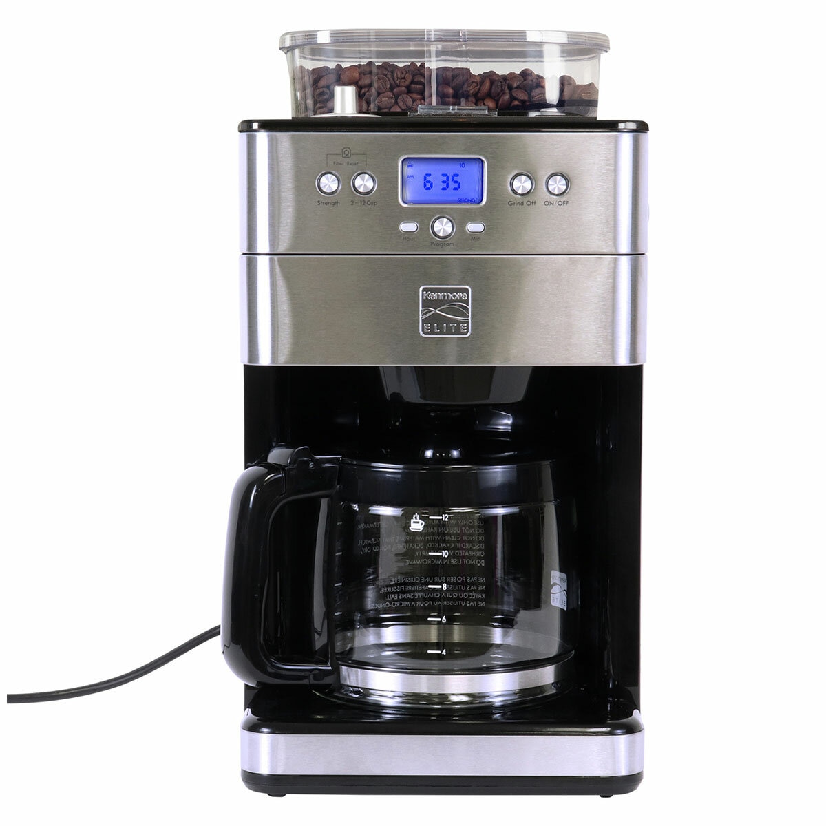Kenmore Grind\&Brew Coffee Maker KKECMGBSSAU