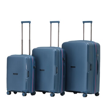 Tosca Bel-Air Luggage Set Blue 3 Piece